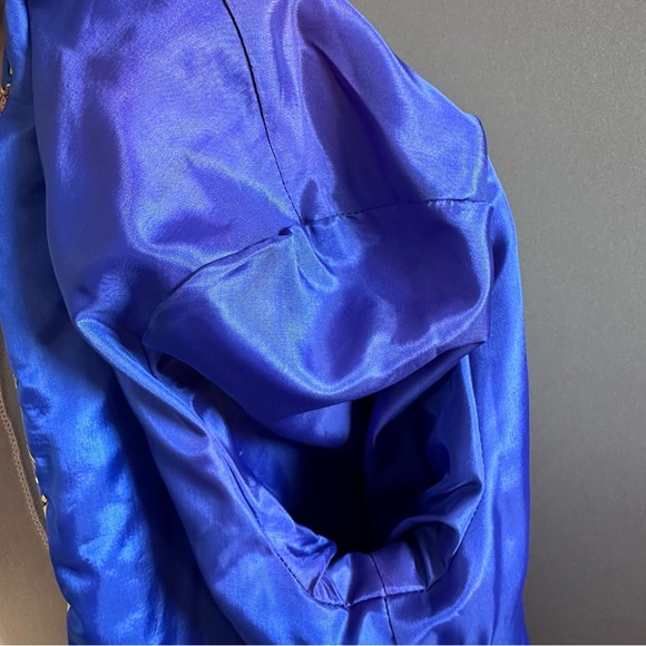 Vintage Adam Douglas Adrianna Papell Silk Quilted Baroque Blazer Jacket - Picture 14 of 14